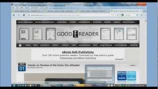 How to load eBooks on the Kobo Glo [upl. by Negaet338]