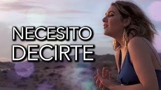 Necesito Decirte  Conjunto Primavera  Marián Oviedo cover [upl. by Lazaro440]