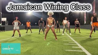 JAMAICAN WINING DANCE CLASS WITH CHRISS CHOREO [upl. by Sirovaj]