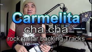 Carmelita  Cerezo Rosa  Chacha Rock guitar backing tracks [upl. by Glorianna104]