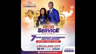 Kingdom Service Conference  16 February 2024 with Apostle T And Pastor C Vutabwashe [upl. by Babara]