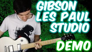 Gibson Les Paul Studio demo [upl. by Yeldahc]