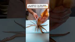 Le sashimi L’un des plats préférés des japonais‼️🤯🤤food sashimi découvertedelicious pourtoi [upl. by Tenej]