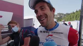 Thibaut Pinot  Interview à larrivée  Etape 7  Tour de Suisse 2022 [upl. by Tiffani]