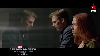 StayHomeStaySafe and Enjoy CaptainAmericaTheWinterSoldier tomorrow at 12 PM on StarMaa [upl. by Weismann]