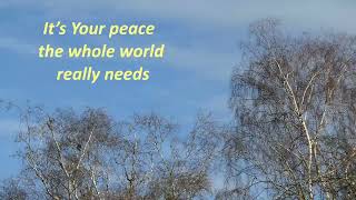 Peace Surpassing Understanding lyric video [upl. by Arocet]