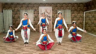 Vande Mataram  Republic Day Special  Bharatnatyam  Padmarang Nritya Academy [upl. by Jesher]