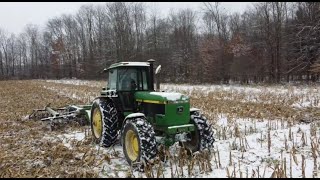 Disking Corn Stalks [upl. by Aribold258]