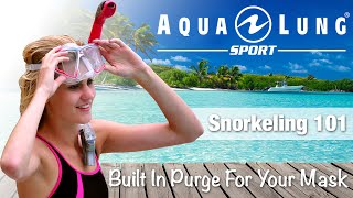 Aqua Lung Sport  EN  Built In Purge For Your Mask [upl. by Aliekat]