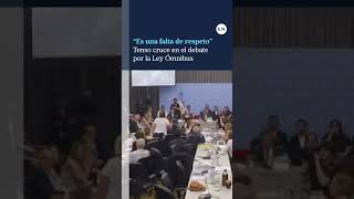 “Es una falta de respeto” Tenso cruce en el debate por la Ley Ómnibus [upl. by Schaefer]