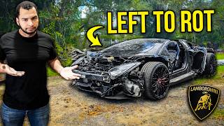 I Bought A Lamborghini Aventador That Was Rotting In A Field [upl. by Nylakcaj]