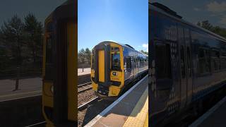 Scotrail Class 158 Arriving And Departing Portlethen 1204 Montrose to Inverurie [upl. by Bang206]