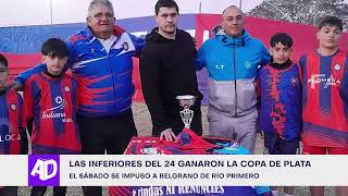 Fútbol regional las divisiones inferiores del 24 ganaron la Copa de Plata [upl. by Durning]