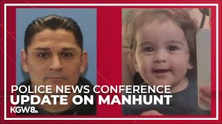 Watch live Police in Washington give update on manhunt for Elias Huizar [upl. by Lilias]