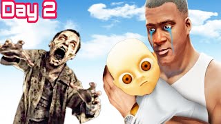 သားလေးကိုလိုက်ရှာမယ်🧟🧟🧟 Zombies and the baby Roleplay Episode 2 [upl. by Suilenrac826]