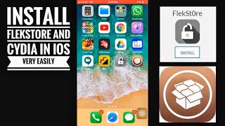 How to download Flekstore and Cydia on iOS device  very easy way [upl. by Mccafferty93]