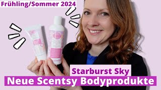 Starburst Sky 💜 Neue Body Produkte 💜 Scentsy Katalog 2024 [upl. by Allicerp303]