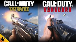 Call of Duty Vanguard BETA vs WWII  Direct Comparison [upl. by Hollister]