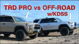 4RUNNER TRD PRO vs OFFROAD wKDSS [upl. by Audwin]