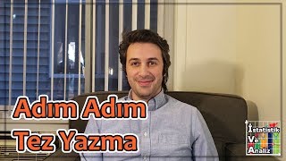 Tez Nasıl Yazılır Makale ve Tez Yazma Rehberi [upl. by Darce]