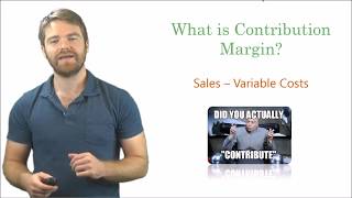 Contribution Margin What is it Learn Fast [upl. by Ettenauq]