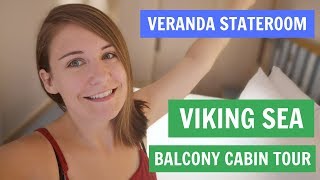 Viking Sea  Balcony Cabin Tour [upl. by Giusto920]