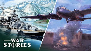 How The Dambusters Sank Germanys quotUnsinkablequot Battleship  Dambusters Great Escape  War Stories [upl. by Attenad]