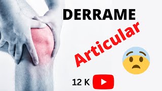 TRATAMIENTO DE DERRAME ARTICULAR DE RODILLA [upl. by Rex200]