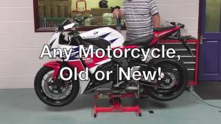 Honda Fireblade motorcycle lift [upl. by Alletniuq]