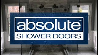 Frameless Shower Door Installation Time Lapse [upl. by Ahsuas]