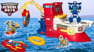 Transformers Rescue Bots High Tide Rescue Rig [upl. by Cornew]