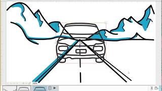 Car Moving Morph Animation Tutorial  VideoScribe [upl. by Nybor912]