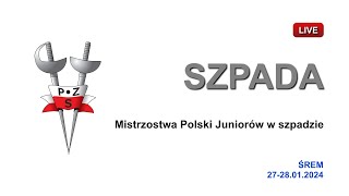 P2MISTRZOSTWA POLSKI JUNIORÓW W SZPADZIE [upl. by Inafetse]