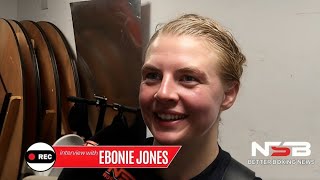 Ebonie Jones Reacts To Winning Commonwealth Silver Title In Portsmouth Last Night [upl. by Airtemak]