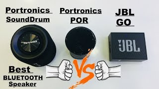 Portronics SoundDrum VS JBL GO VS Portronics POR under Rs2000 🤔🤔😀😱 [upl. by Hailat436]