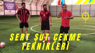 FUTBOLDA SERT ŞUT NASIL ÇEKİLİR  En iyi Şut Atma Teknikleri 🚀 [upl. by Einna]