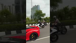 SUPERCAR VS SUPERBIKE ❤️🔥superbike supercars shorts status viral trending [upl. by Yema]