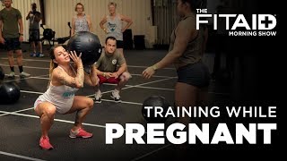 FITAID Morning Show Ep86 Training while Pregnant Christmas Abbott [upl. by Aneelak]