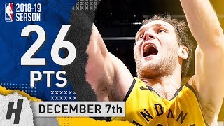 Bojan Bogdanovic Full Highlights Pacers vs Magic 20181207  26 Pts 2 Ast 3 Rebounds [upl. by Bethezel797]