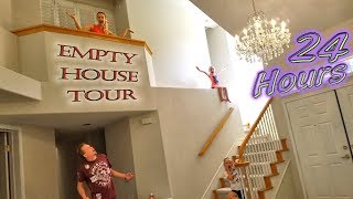 24 Hour Challenge in an Abandoned Mansion Empty House Tour [upl. by Frohne]