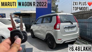 Maruti Wagon R 2022 Model Wagon r ZXI Plus Top Model ₹648 Lakhs❤️ wagonr2022 wagonr [upl. by Lleynod]