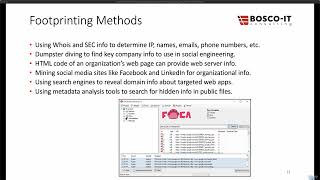 72 Footprinting Methods [upl. by Halima]