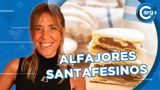 RECETA DE ALFAJORES SANTAFESINOS [upl. by Ynogoham100]