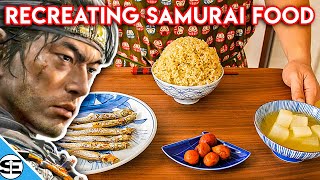 What did the Ghost of Tsushima Eat Recreating Samurai Food [upl. by Leahkim]