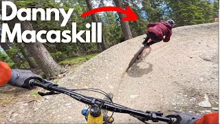 DOWNHILL RIDING WITH MY CHILDHOOD HEROES [upl. by Harrat]