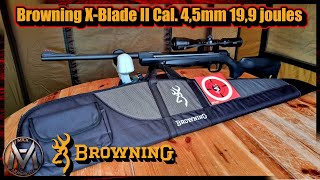 Carabine Browning X Blade II 45 mm  de 20 joules la perfection [upl. by Goody]