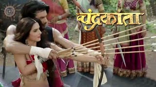 Chandrakanta serial  colors  Meri deewangi song [upl. by Ahtenak]