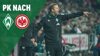 Pressekonferenz mit Florian Kohfeldt amp Adi Hütter  SV Werder Bremen  Eintracht Frankfurt 22 [upl. by Dranyam522]