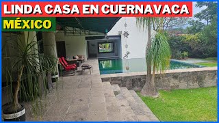 HERMOSA CASA EN VENTA EN CUERNAVACA MORELOS MÉXICO [upl. by Ennej]