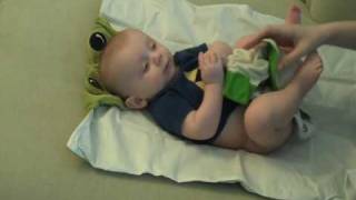 Gro Baby Cloth Diaper Review [upl. by Nibroc]